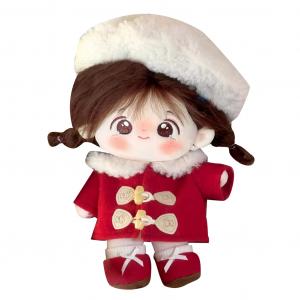 Кукла из хлопка Jinnew, красный