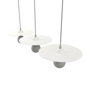 Подвесной светильник Lumicom Nina, 30x30x30 см, белый