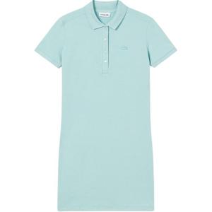 Женское платье с коротким рукавом LACOSTE, зеленый