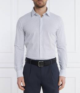 Рубашка BOSS BLACK P-HANK Slim Fit, белый