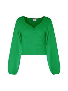 Женский свитер в цвете GRASS GREEN myMo