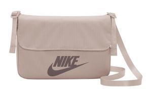 Nike Спортивная сумка из полиэстера малая квадратная через плечо женская экрю