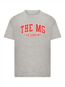Футболка British Motor Heritage The MG Car Company серого цвета в крапинку F4NT4STIC