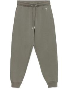 AMI Paris спортивные брюки с монограммой Ami-de-Coeur, зеленый