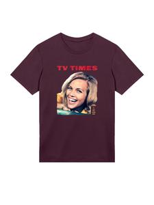 Рубашка F4NT4STIC TV Times Honor Blackman 1964 Cover, Carmine Red