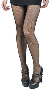 Колготки Pamela Mann Fishnet crotchless tights black, черный