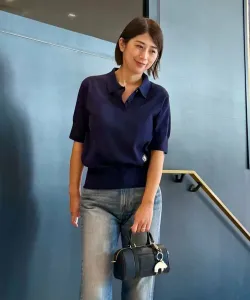 Хлопковый поло с логотипом BB