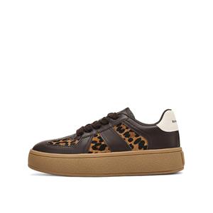 Легкие низкие женские кроссовки для скейтбординга Rosa Bianca, Black (Sheepskin Lining)