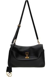 Кожаная сумка через плечо Rodeo Balenciaga, черный