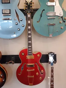 Электрогитара Epiphone Uptown Kat ES - Металлик Рубиново-Красный