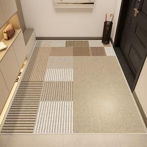 Y U-LIVE Ковер 120х120 см для прихожей, не скользящий, дышащий, с набивным рисунком