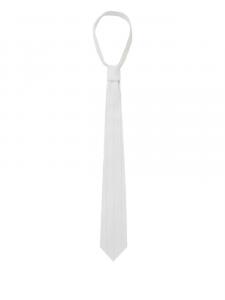 Галстук в полоску 1989 STUDIO, белый