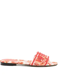 Слайдеры с вышитым логотипом FENDI, нейтральный