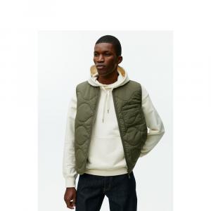 Жилет Arket на молнии, хаки / зеленый