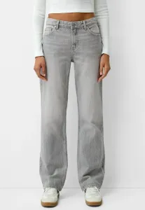 Джинсы прямого кроя Bershka, Grey