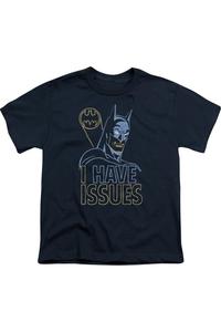 Футболка с коротким рукавом DC Comics для детей Gildan, темно-синий