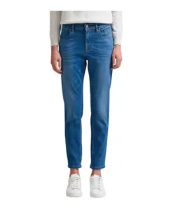 Жаклин - зауженные брюки с пятью карманами Jeckerson, синий