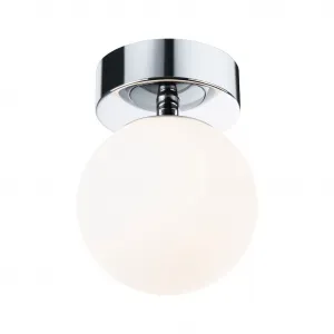 Светодиодный потолочный светильник Selection Bathroom Gove IP44 3000K 5W Satin, стекло/металл 1 шт. Теплый белый Paulmann, Chromfarben/weiß