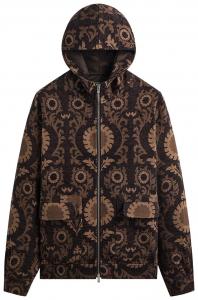 Толстовка на молнии Kith Chenille Tapestry Selfridge, коричневый