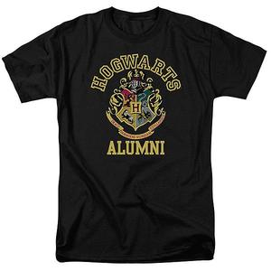 Футболка с коротким рукавом для взрослых Hogwarts alumni Harry Potter
