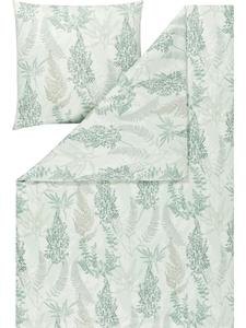 Постельное белье из трикотажного полотна Mako Interlock в цвете шалфея Estella, 135x200 см (80x80 см)