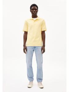 Armedangels Рубашка-поло "Маарио" желтого цвета