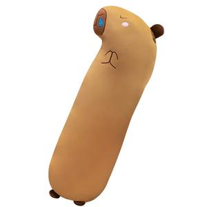 Подушка капибара, плюшевая кукла для сна на боку, длина 80см/100см/120см Mise