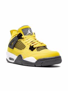 Jordan Kids кроссовки Air Jordan 4 Retro Lightning 2021, желтый