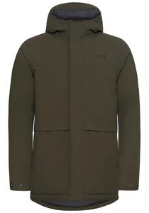 Куртка для активного отдыха JACK WOLFSKIN, темно-зеленый