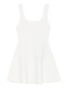 Декорированное платье мини Sandro, белый