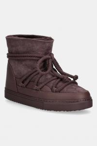 Классические нубуковые зимние ботинки Inuikii, бордовый