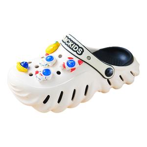 Детские тапочки с амортизацией, износостойкие, легкие, для детей от 3 до 7 лет ABC KIDS, белый/черный