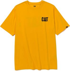 CAT Мужская футболка 1510552 с логотипом на кармане, Yellow/Black
