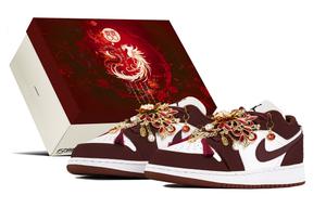 Jordan Баскетбольные кроссовки Air 1, износостойкие, дышащие, увеличивающие рост, винтажные, низкие, унисекс, белые, красные