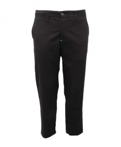 Черные синтетические брюки White Sand, черный