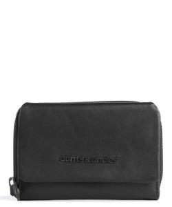 RFID-кошелек Jamie's Orchard Dahlia из мягкой яловой кожи Aunts & Uncles, черный