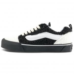 Vans Кроссовки Knu Skool Low Top скейтбордические унисекс черно-белые, цвет Black White