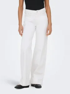 Джинсы свободного кроя mit weitem ella mittlere taille Only, White Denim