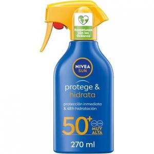 Nivea Солнцезащитный и увлажняющий спрей Spf50 270 мл