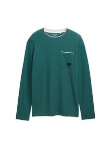 Рубашка TOM TAILOR, Petrol