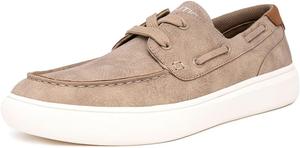 Мужские лодочные туфли Nautica, повседневные лоферы, удобные кроссовки для ходьбы - мокасины (на пуговицах/со шнуровкой), Sand-ankar