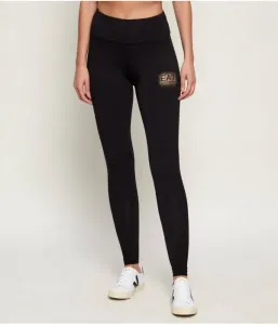 Леггинсы skinny fit Ea7, черный