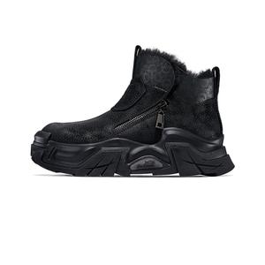 SALAXI Термостельки для увеличения роста мужские высокие кеды черные, цвет Black