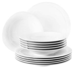 Набор посуды Seltmann Weiden Trio 12-teilig, 33x24x33 см, белый