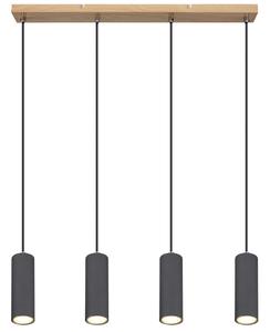 Подвесной светильник Globo, 65x6x120 см, графитовый