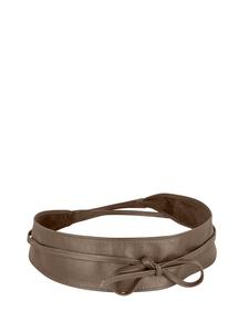 COLLEZIONE ALESSANDRO Ремень 'Veggie' в темно-коричневом цвете