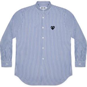 CDG Play Мужская синяя рубашка