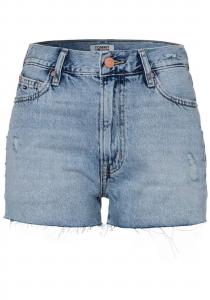 Tommy Jeans Джинсовые шорты Slim fit в синем дениме