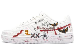 XTEP Air Force One противоскользящие износостойкие низкие скейтерские кроссовки женские белые кроваво-красные, цвет White Blood Red