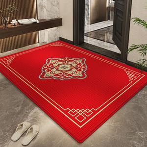 Dajiang Ковер 80х120 см для входа в китайском стиле, праздничный красный цвет, безопасный, Plain Paper - Rouge Red